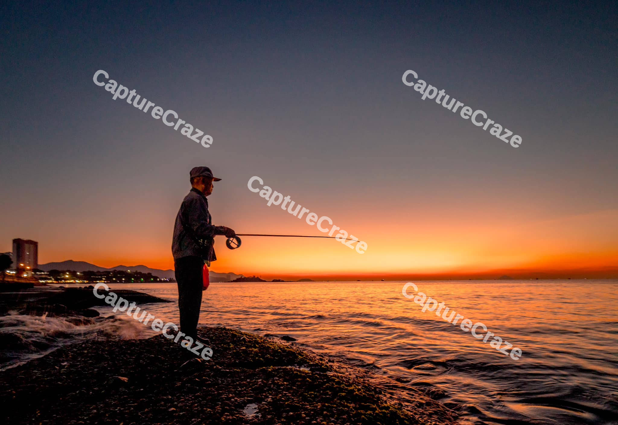 Man fishing